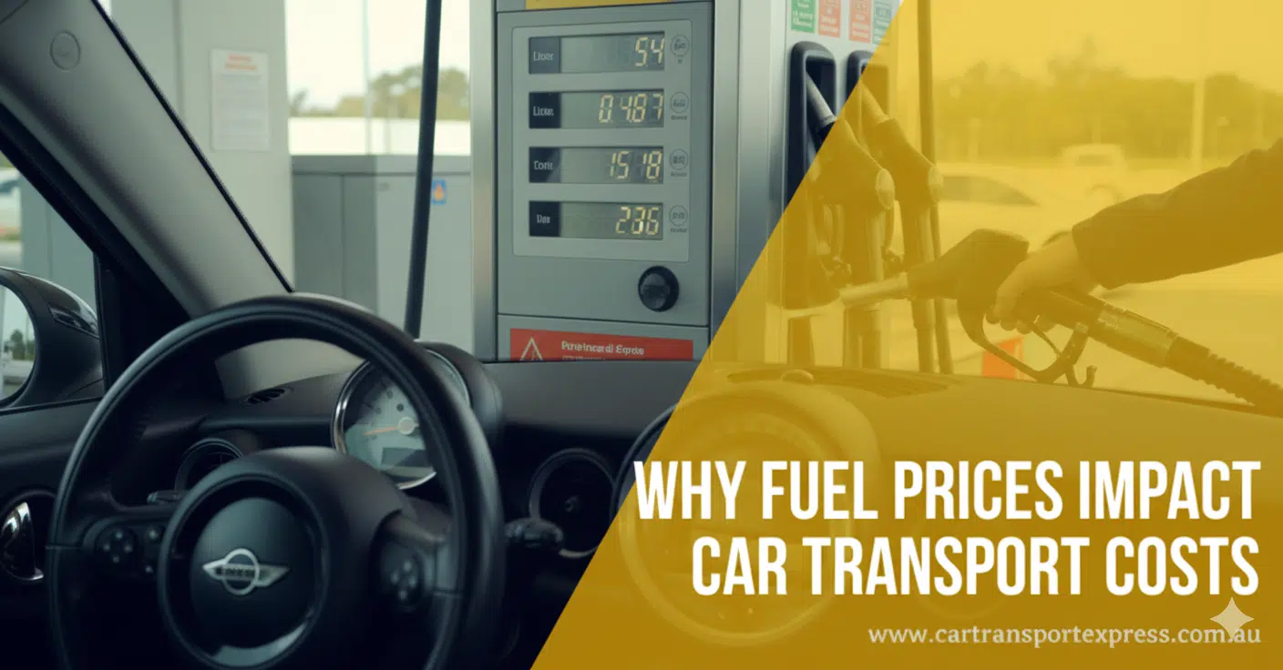Why Fuel Prices Impact Car Transport Costs in Australia