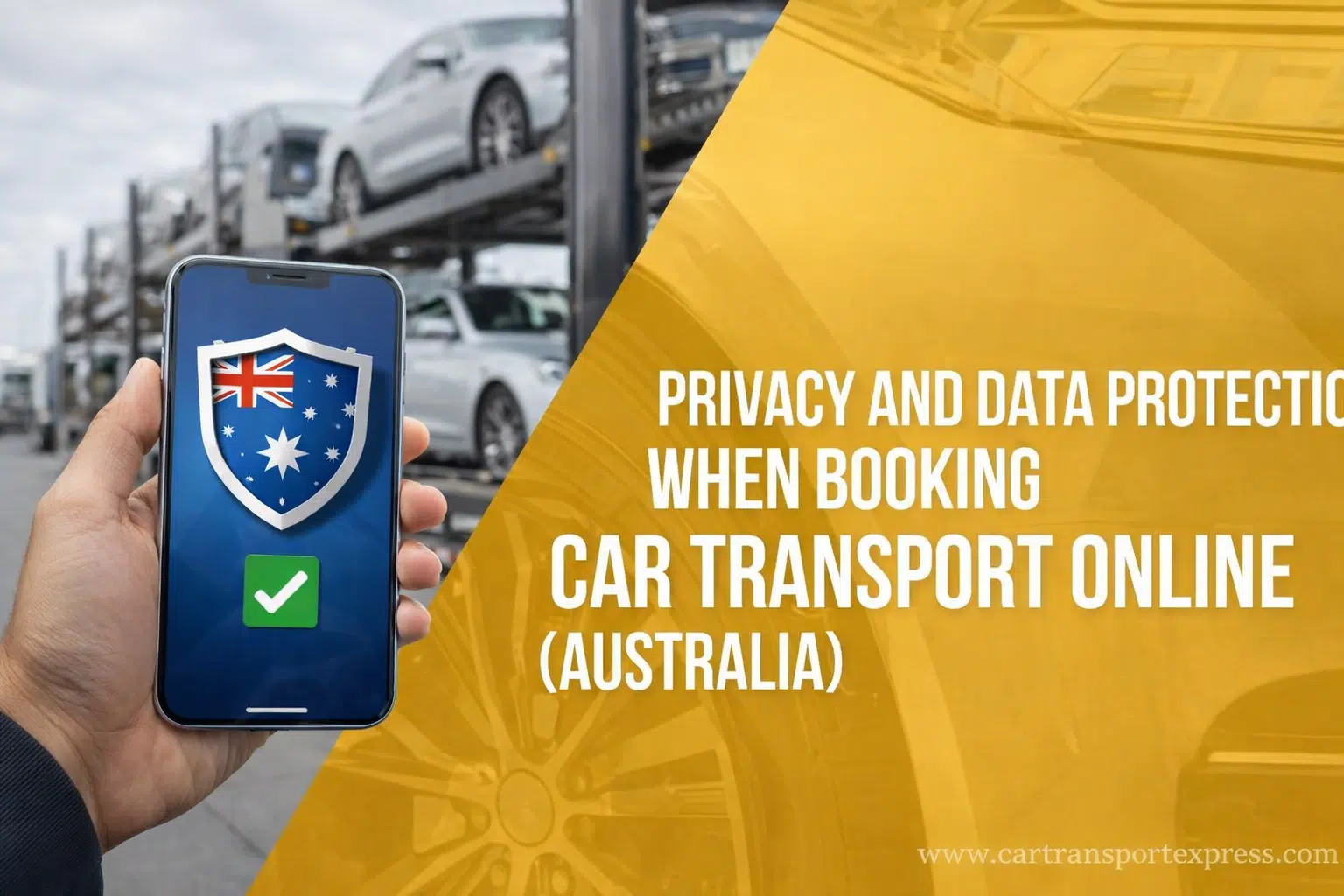 Privacy and Data Protection When Booking Car Transport Online (Australia)